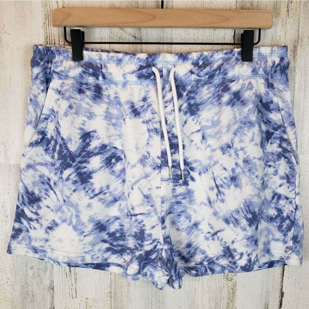 Halston Tonal Tie Dye Riviera Shorts Size Medium